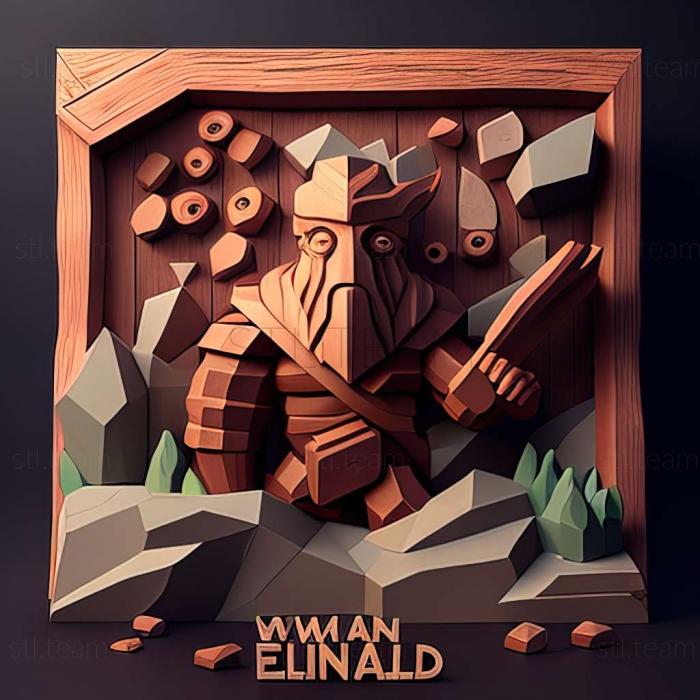 3D model Evoland game (STL)